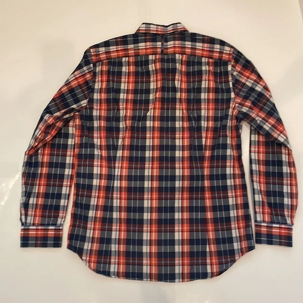 Banana Republic Men’s Tailored Slim Fit Button Down Long Sleeve Shirt Large